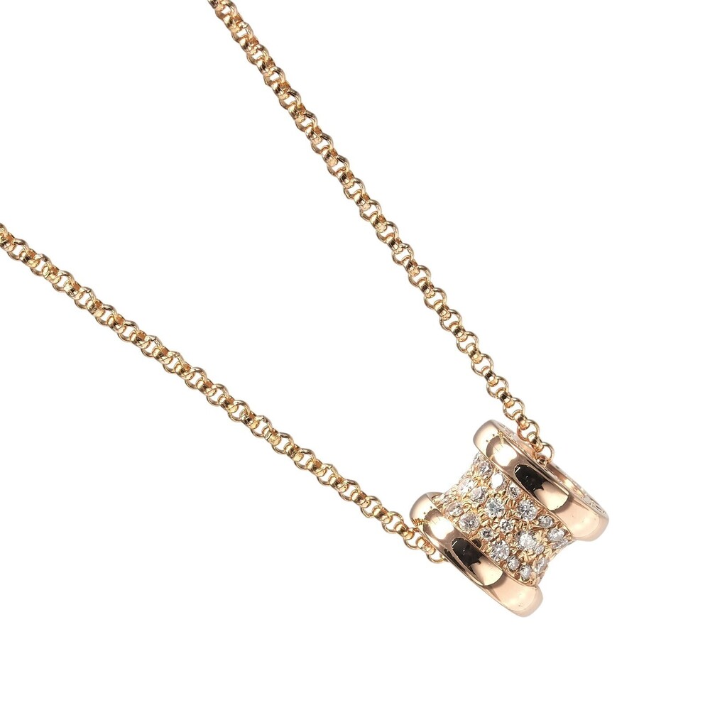 Bvlgari B.Zero1 Pendant 18K Rose Gold with Diamonds